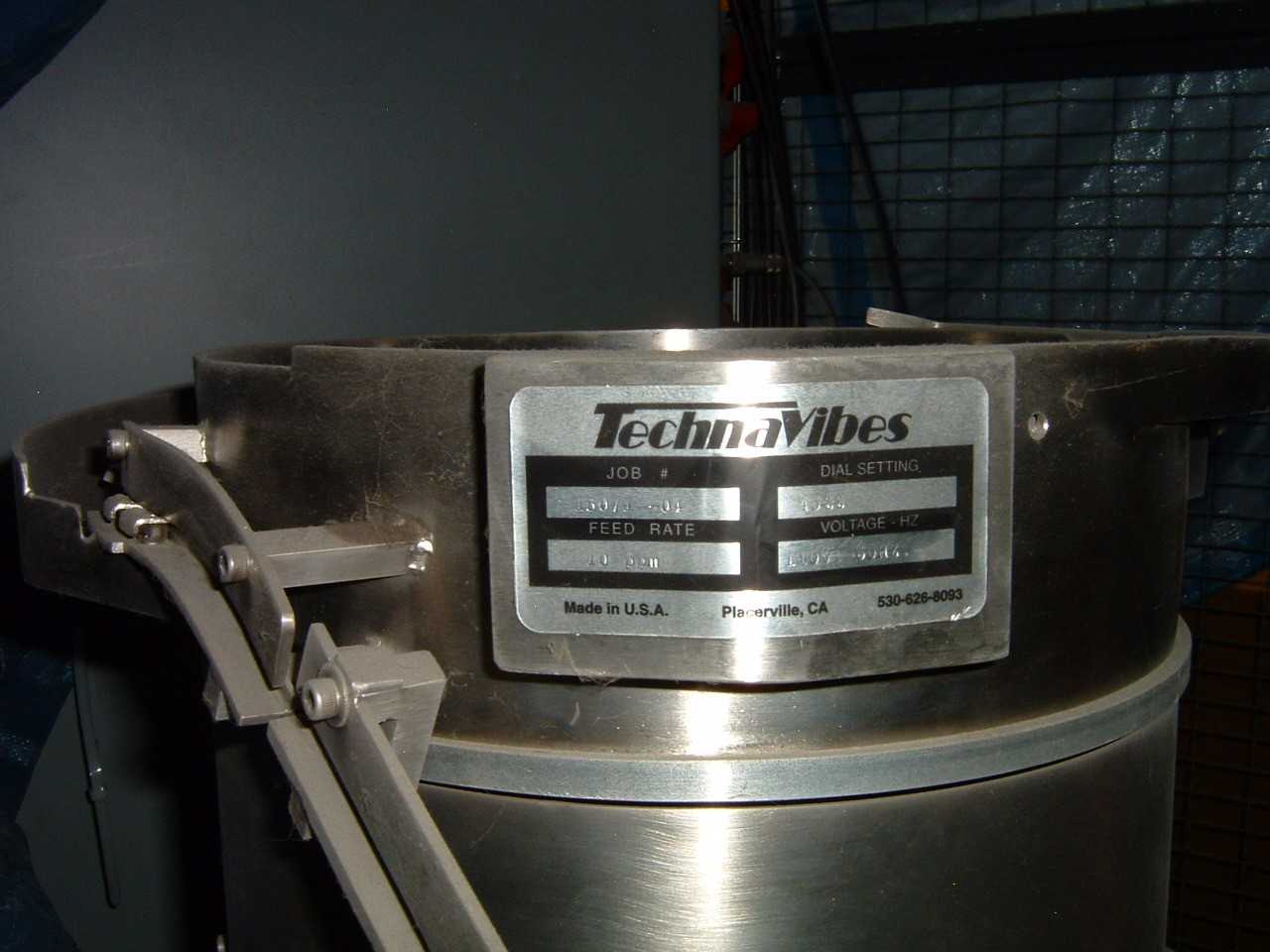 Technavibes Vibratory Feed Bowl - MISCELLANEOUS