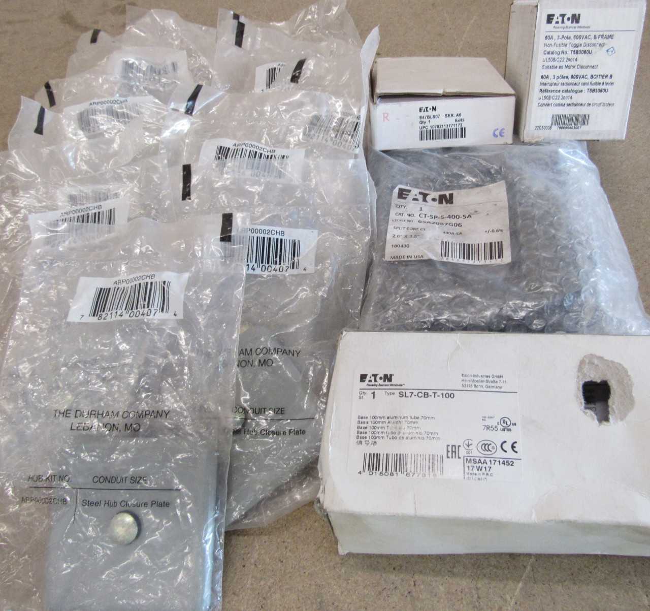 Lot of Quantity 15x Assorted Transformers, Switches and Accys - CONTROL TRANSFORMERS