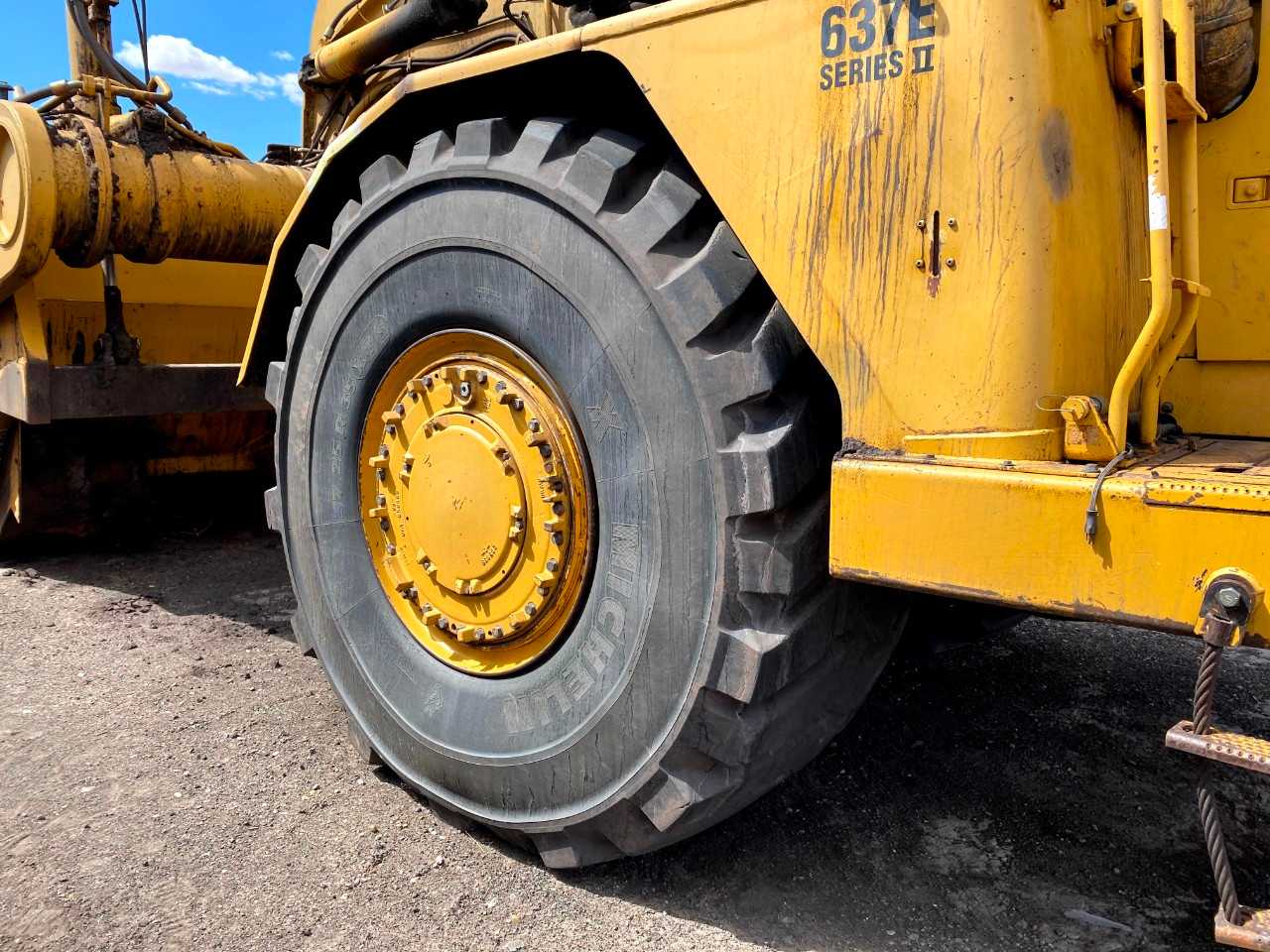 1993 Caterpillar 637E 50YD Coal Tractor Scraper - CONSTRUCTION
