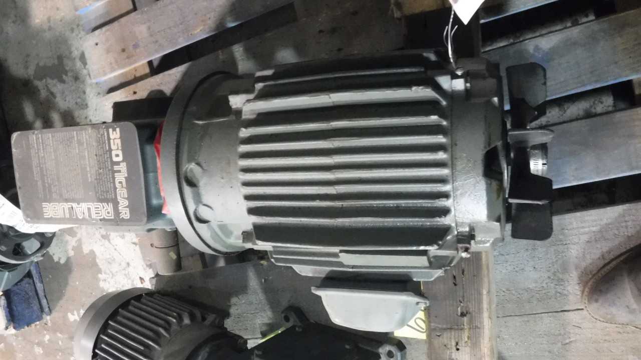 3 HP 1730 RPM 180TC Frame Reliance Gear Motor Model P18G1014 - MISCELLANEOUS