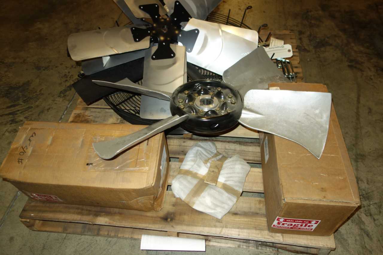 1 PALLET OF FAN ASSEMBLIES - TEMPERATURE CONTROL COMPONENTS