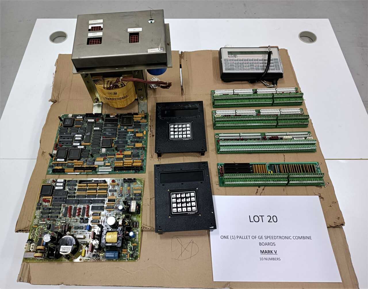 ONE (1) PALLET OF GE SPEEDTRONIC COMBINE BOARDSMARK VI - AUTOMATION & CONTROLS