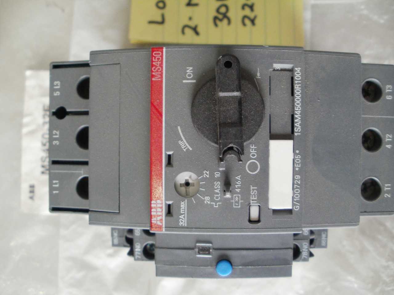 ABB - MS450-32E - MISCELLANEOUS