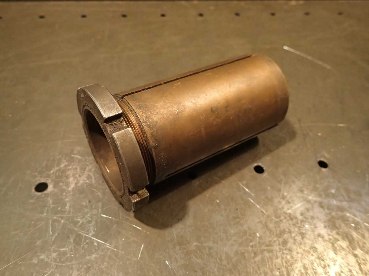 2" Bore 2-1/2" OD Bronze Oil Groove Split Tool Holder Bushing Boring Bar Sleeve - HOLEMAKING TOOLS
