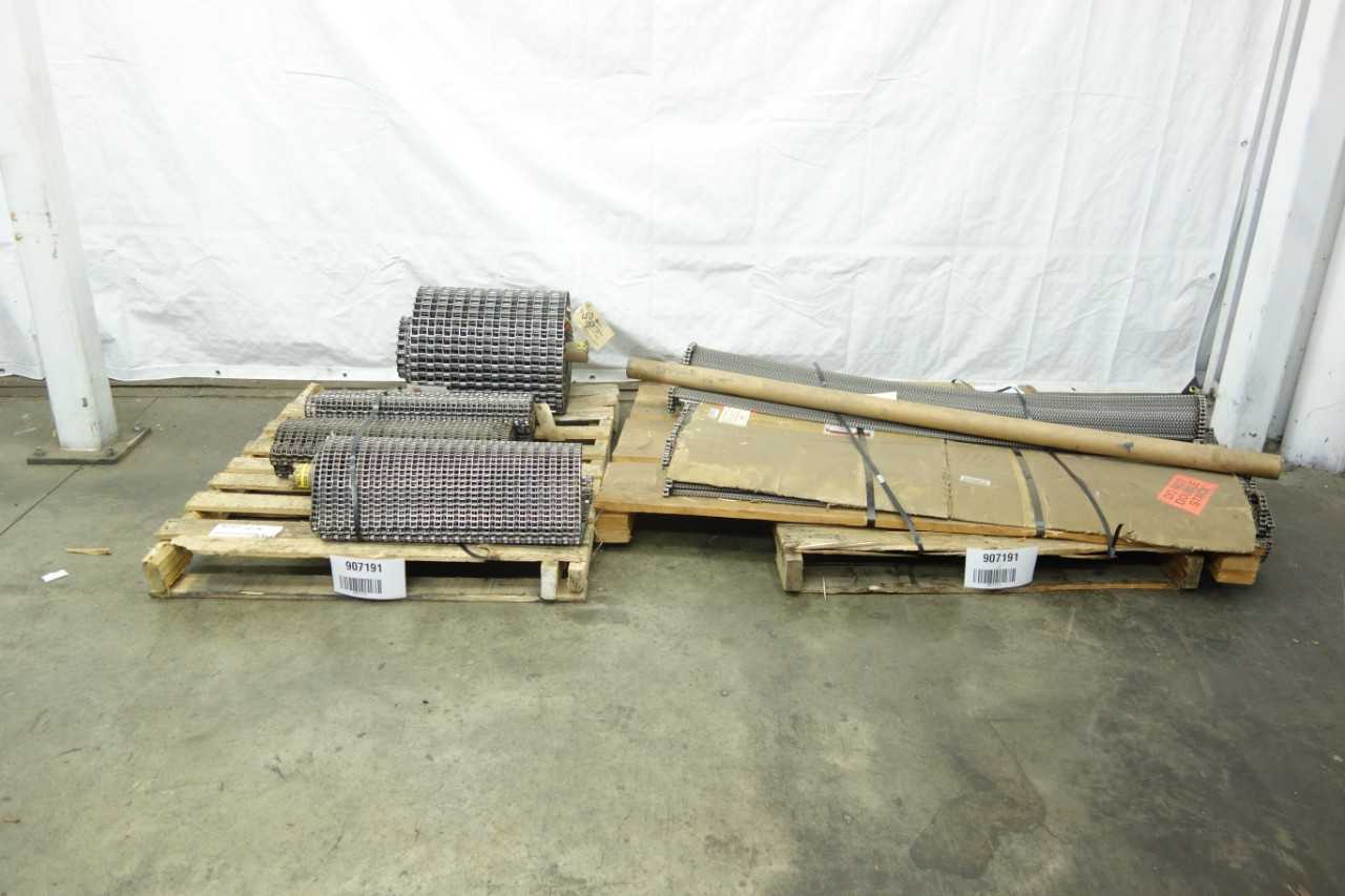 2 PALLETS OF PENN WIRE PRODUCTS STAINLESS STEEL CONVEYOR CHAIN - PACKAGING