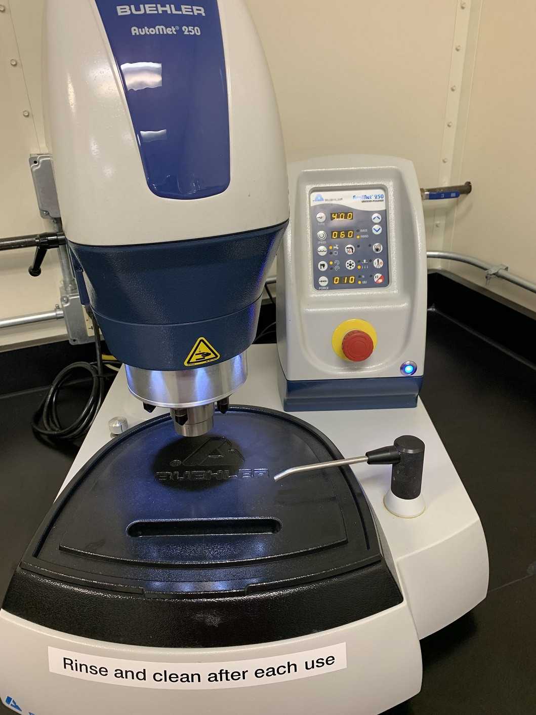 Buehler AutoMet 250 - (607230) Specimen Grinder/Polisher - GRINDING MACHINES