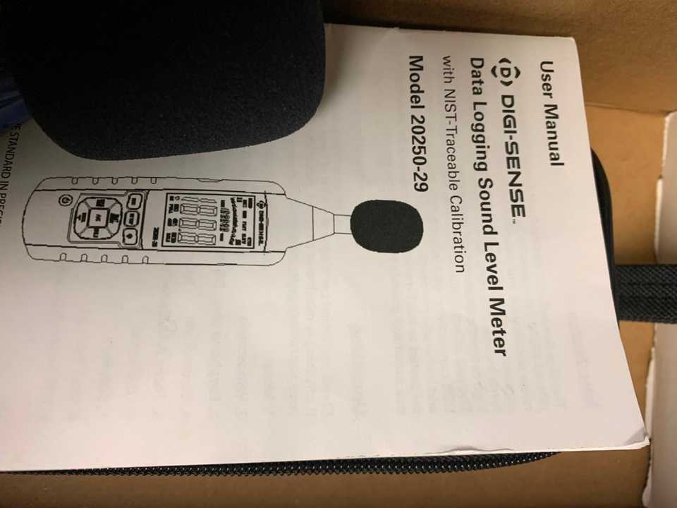 Digi Sense Sound Level Meter - FLOW METER