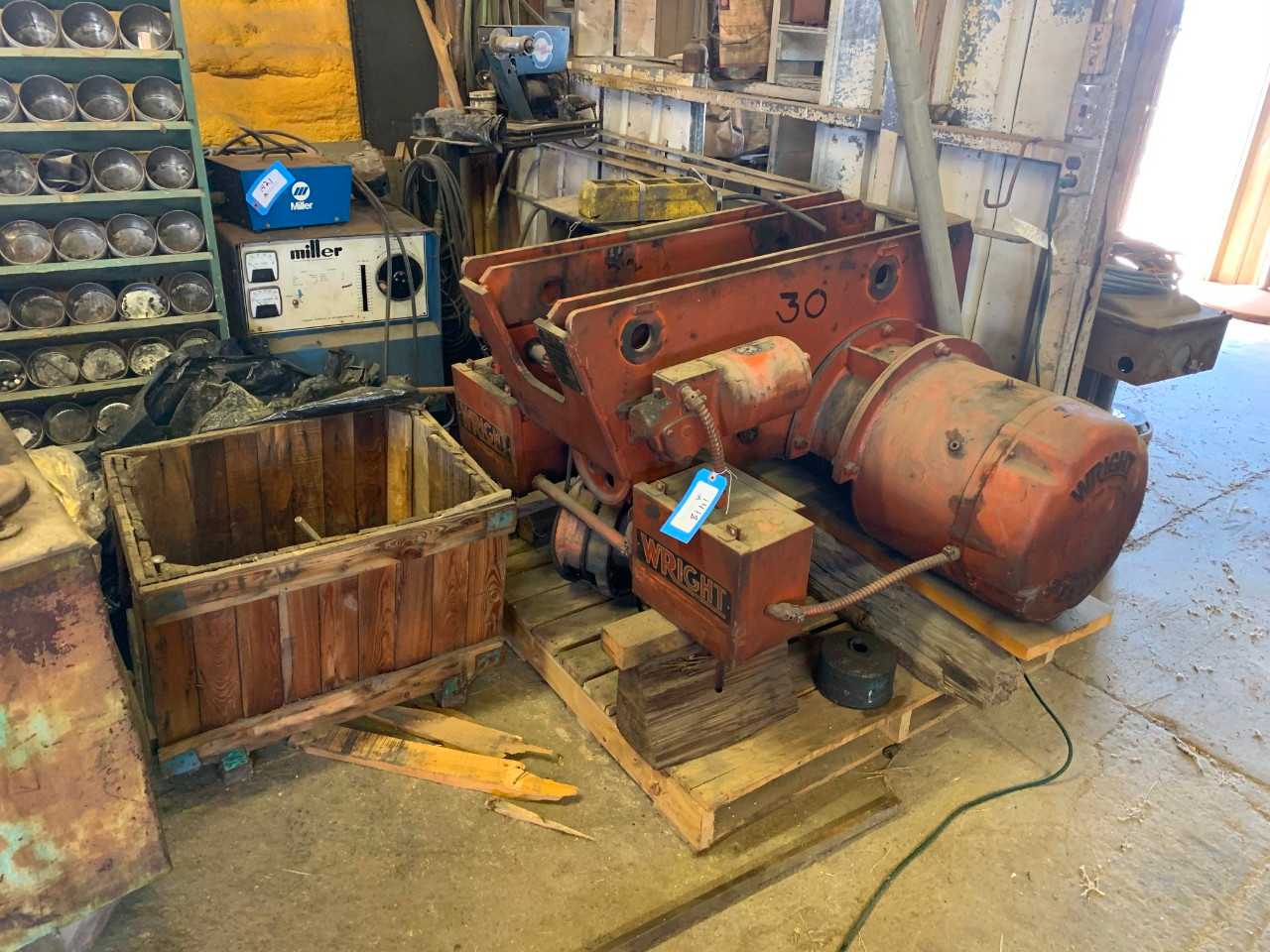 Wright 30 Ton Crane - INDUSTRIAL PARTS Wright 30 Ton Crane - INDUSTRIAL PARTS