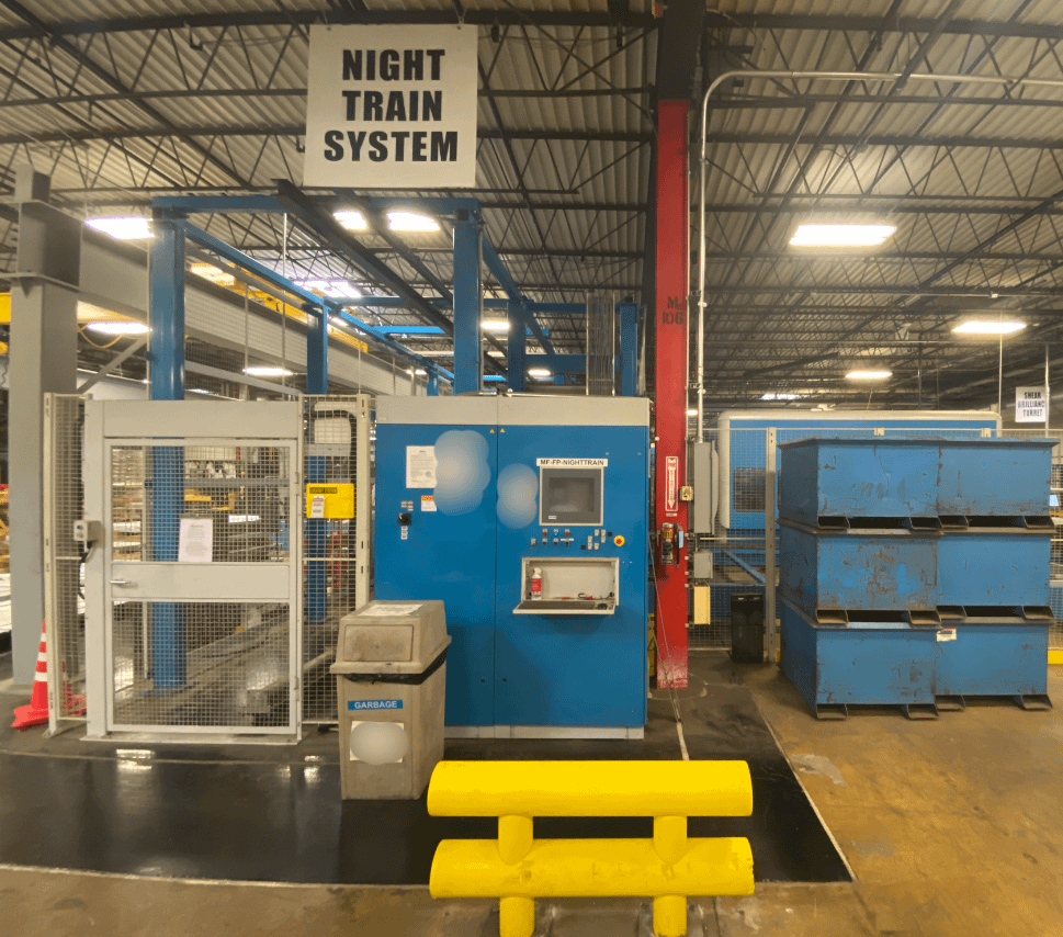 BULK LOT OF 2006 FINN POWER NIGHT TRAIN METAL FABRICATION LINE - MACHINING EQUIPMENT