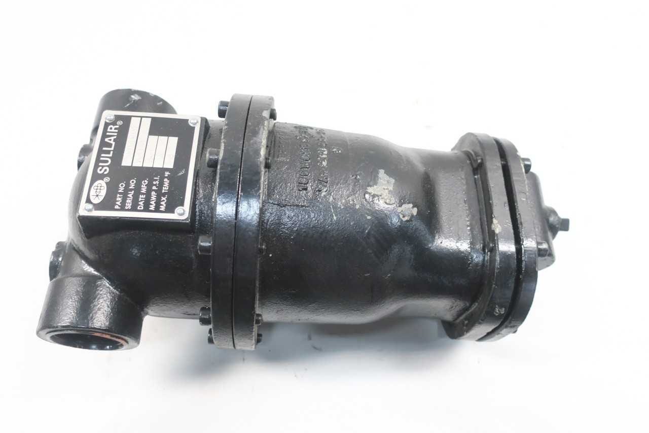 SULLAIR 250018-041 SEPARATOR TRAP 1-1/2IN NPT 250PSI AIR COMPRESSOR PARTS AND ACCESSORY - AIR COMPRESSORS SULLAIR 250018-041 SEPARATOR TRAP 1-1/2IN NPT 250PSI AIR COMPRESSOR PARTS AND ACCESSORY - AIR COMPRESSORS
