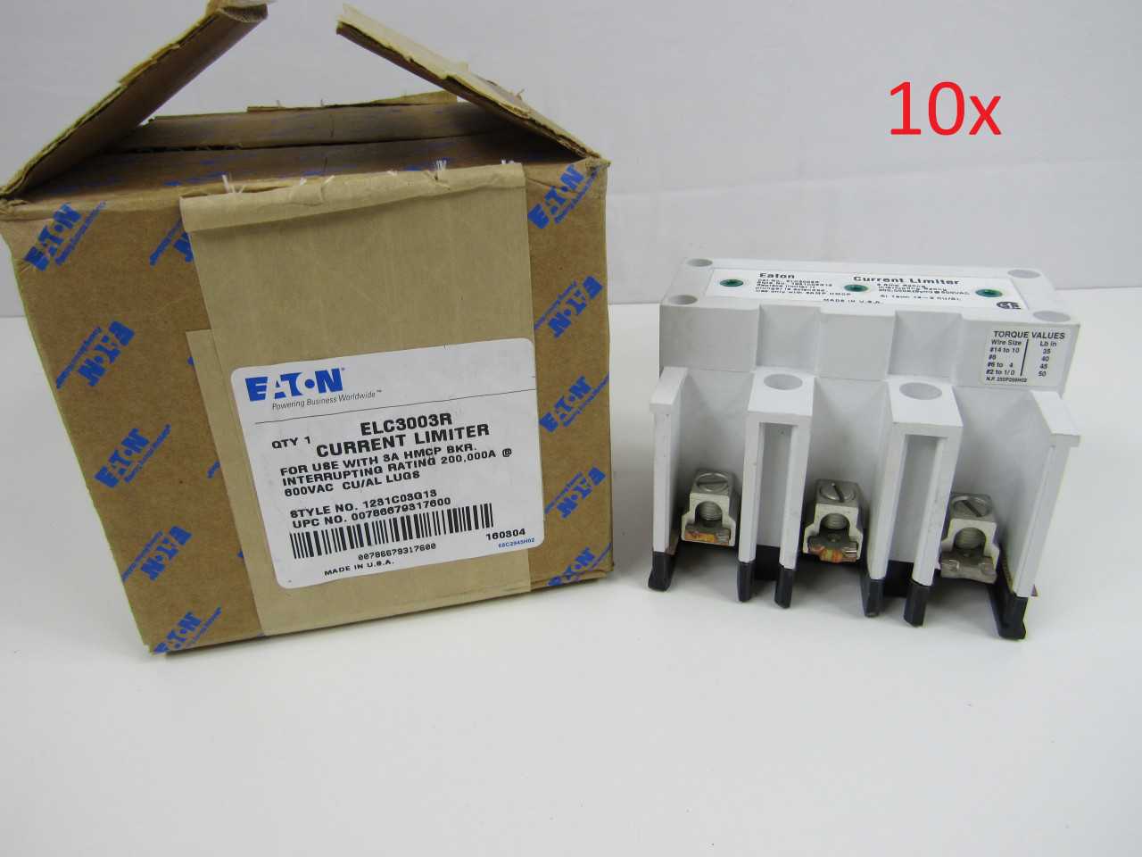 Lot of Quantity 10x ELC3003R Fuse Current Limiters - ELECTRICAL COMPONENTS