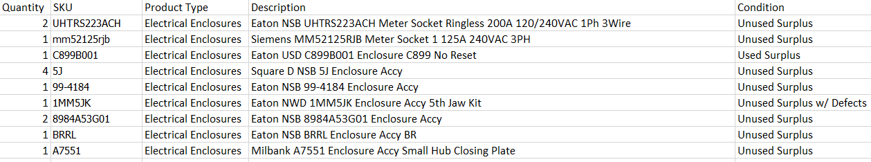 Quantity of 14x Assorted Electrical Enclosures - ELECTRICAL ENCLOSURES Quantity of 14x Assorted Electrical Enclosures - ELECTRICAL ENCLOSURES