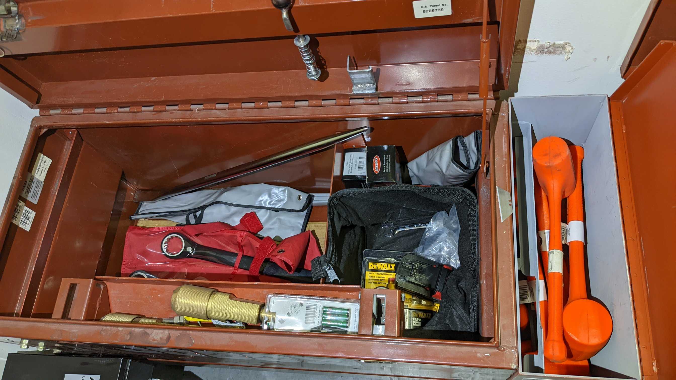 JOBOX AND CONTENTS - ELECTRIC POWER TOOLS