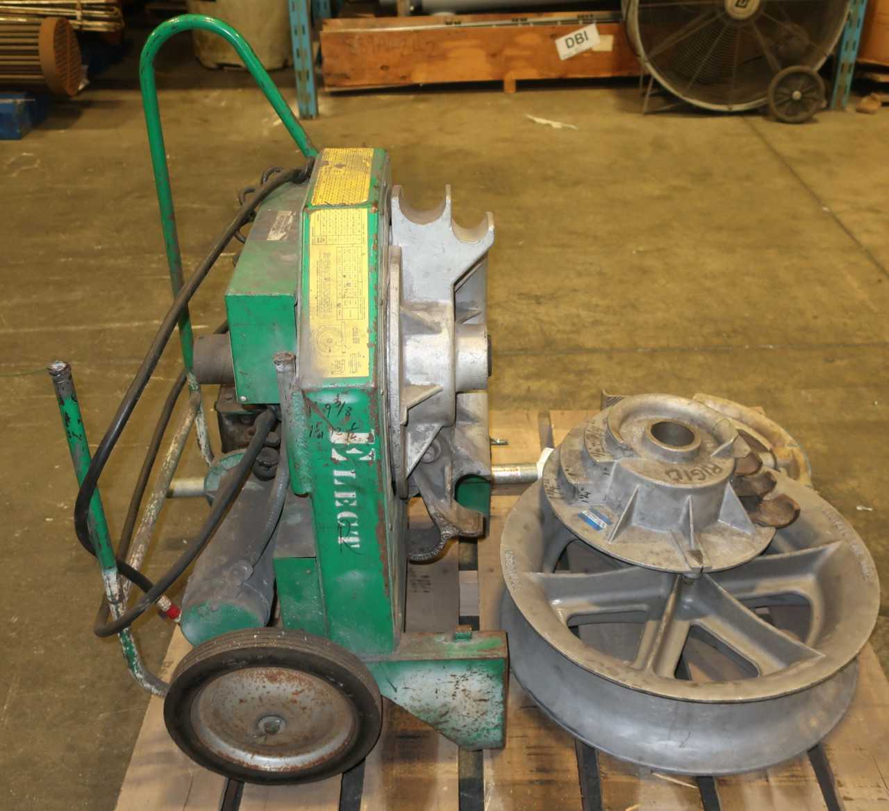 GREENLEE ELECTRIC PIPE BENDER WITH SPARE PARTS - ELECTRIC POWER TOOLS