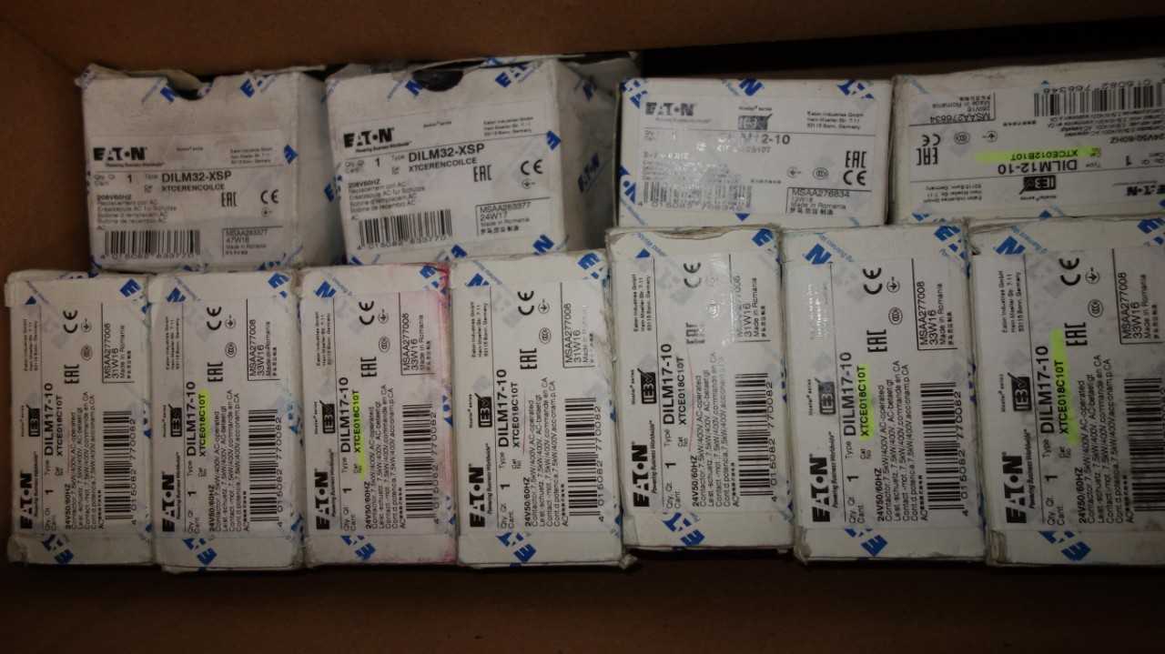 1 BOX OF EATON / CUTLER HAMMER ELECTRICAL - ELECTRICAL COMPONENTS