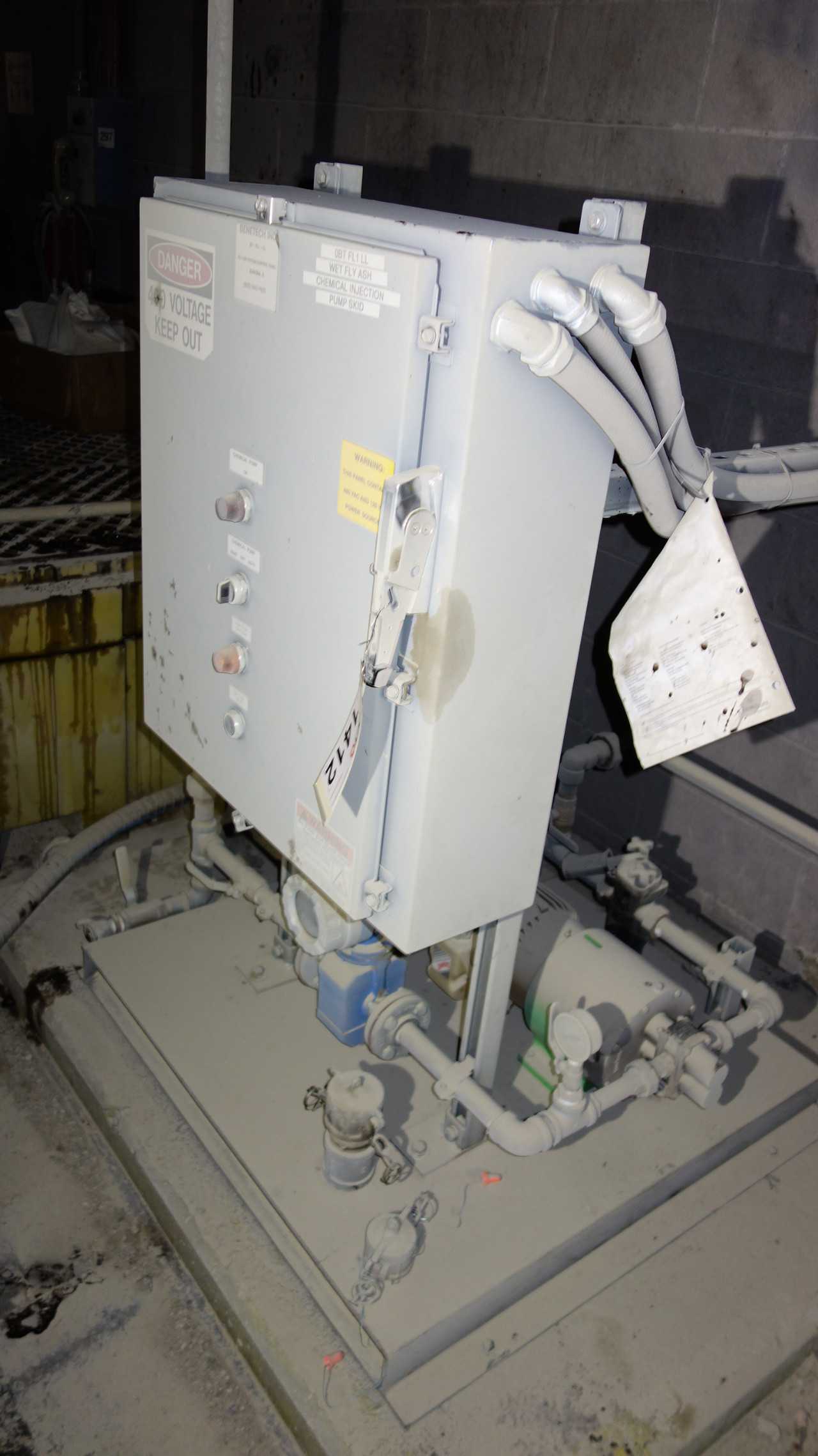 PULSAFEEDER ISOCHEM GEAR PUMP 2HP SKID - GEAR PUMP