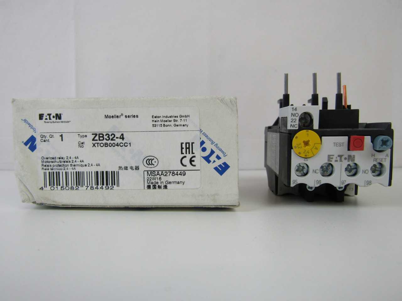Quantity of 13x XTOB004CC1 Relays - ELECTRICAL COMPONENTS