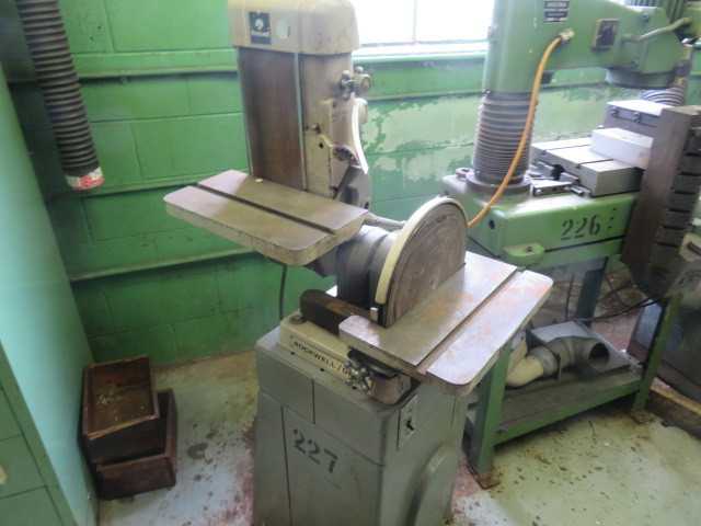 Rockwell Delta Belt and Disc Sander - MISCELLANEOUS