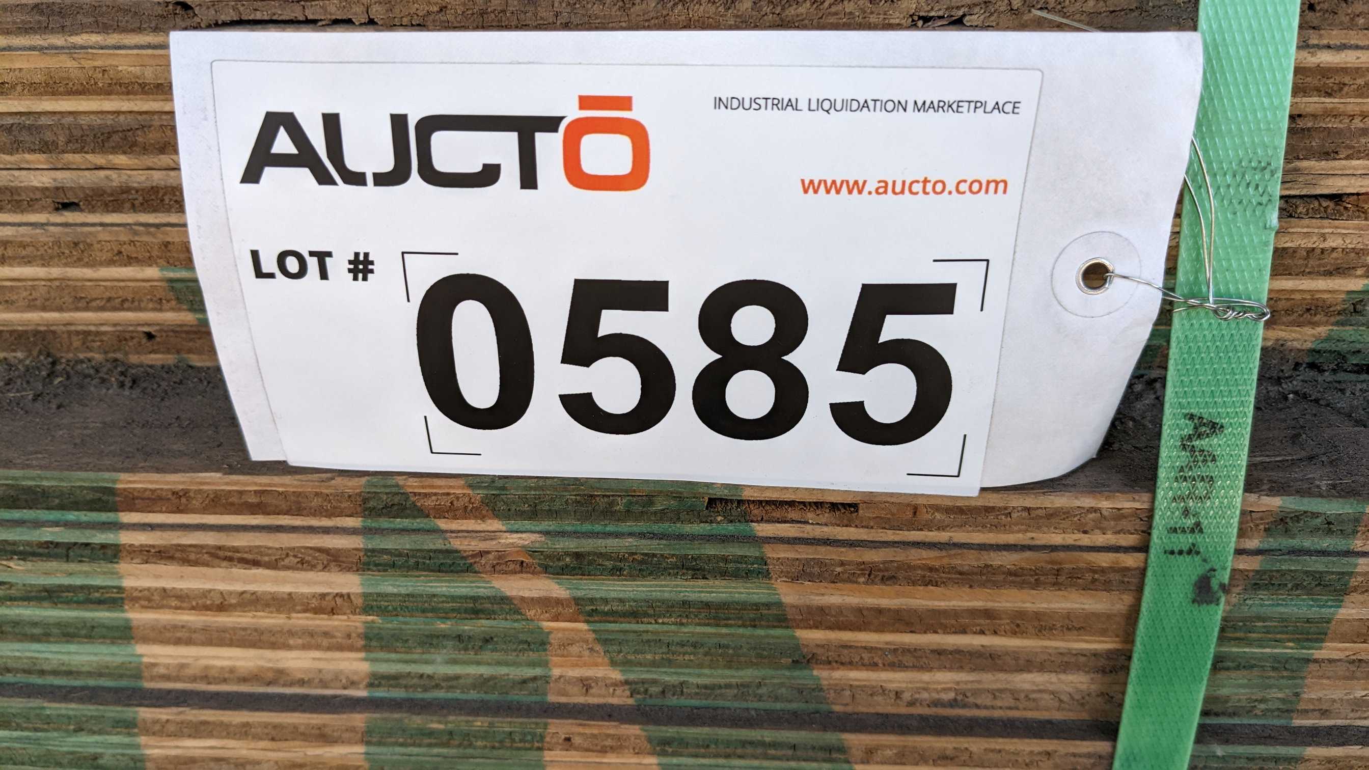 LOT OF PLYWOOD - TRAILER MOUNTED EQUIPMENT