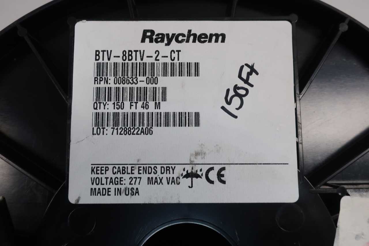 RAYCHEM 8BTV-2-CT PARALLEL HEATING CABLE 150FT 277V - ELECTRICAL COMPONENTS