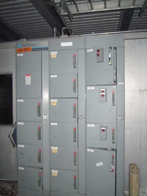 Allen Bradley Centerline 1200 Amp 460 Volt 3Ph Motor Control Center Mint Unit! - MOTOR CONTROL CENTERS