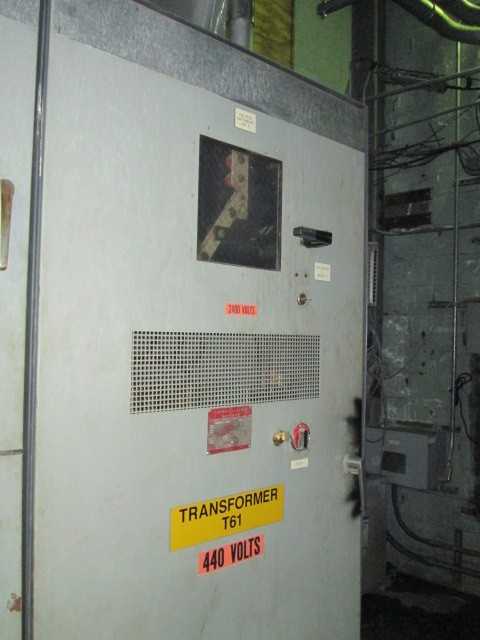 General Electric 9T28Y7925 G04 2400-480 Volt 3Ph 60Hz  112.5 Kva Transformer - CONTROL TRANSFORMERS