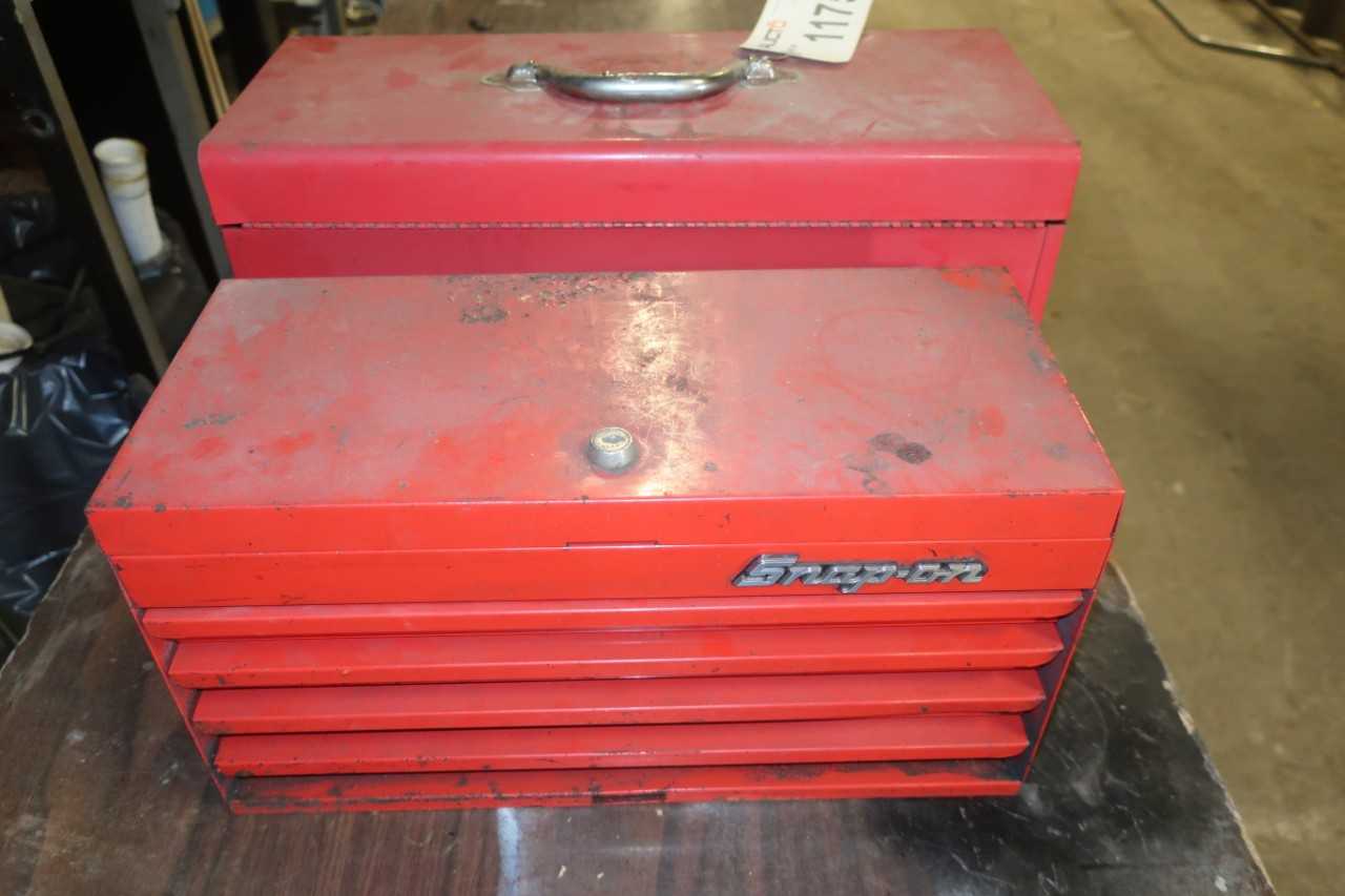 LOT OF 2 ASSORTED TOOL BOXES - TOOL STORAGE