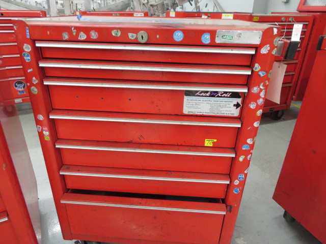 7 Drawer Tool Box Snap On - TOOL STORAGE