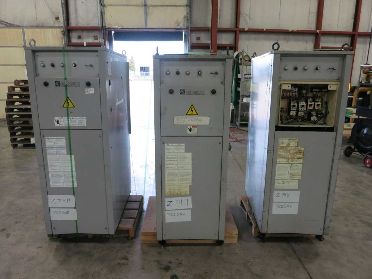 LOT OF 3 ASSORTED KANTO SEIKI ML-22-C ML-22-C-N AUTOMATIC LIQUID TEMPERATURE REGULATOR - INDUSTRIAL PARTS
