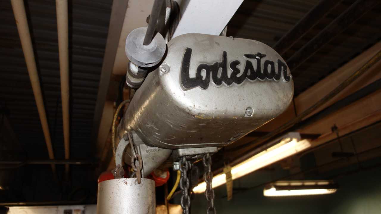 CM LODESTAR 2 TON ELECTRIC TROLLEY HOIST - LIFTING EQUIPMENT