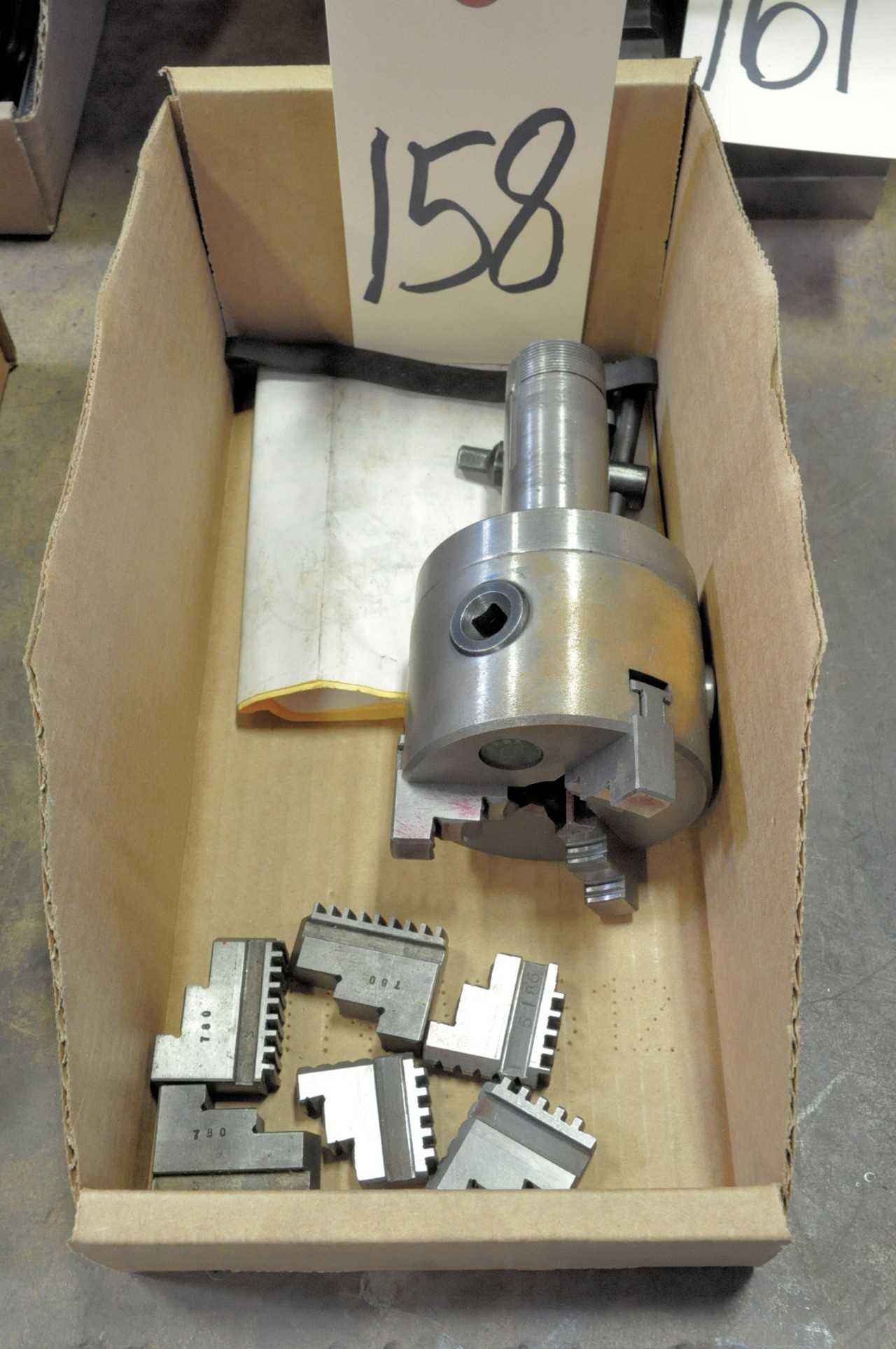 3" 3-Jaw Chuck with Extra Jaws in (1) Box - ELECTRIC POWER TOOLS