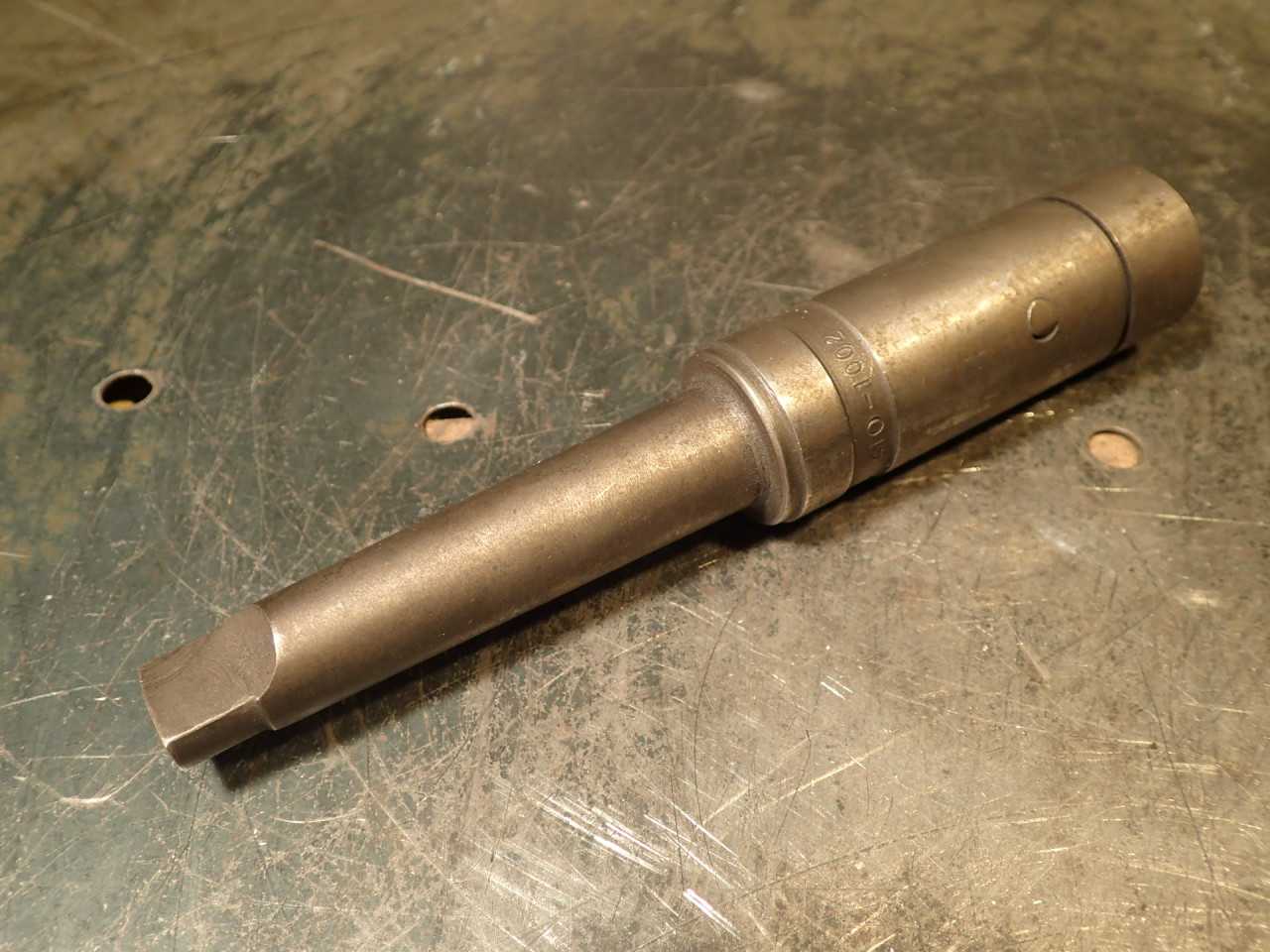 Eclipse 41O-1Q02 9/16" Twist-Lock Tool Holder: Morse Taper #2 Shank MT2 2MT - MACHINING ACCESSORIES & TOOLING