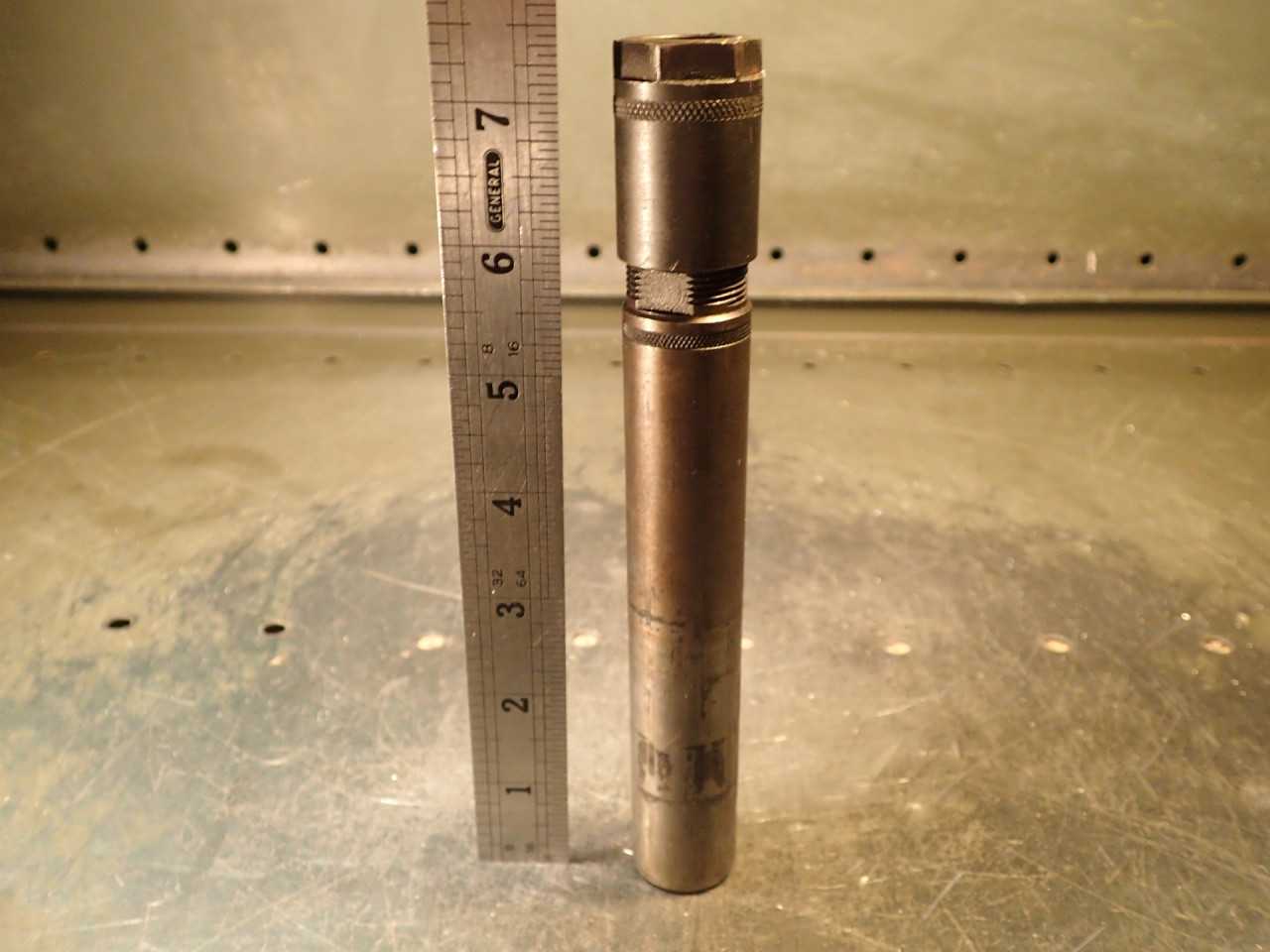 Valenite VE1000 DA-100 Double Angle Extension Collet Chuck: 1" Shank 7" OAL - MACHINING ACCESSORIES & TOOLING
