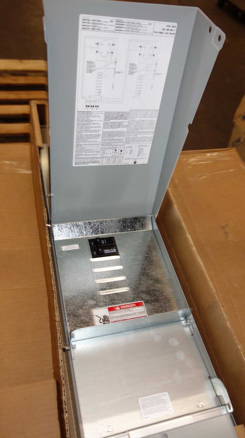 LOT OF 10 EATON 100A MOBILE HOME PANELS - ELECTRIC POWER TOOLS