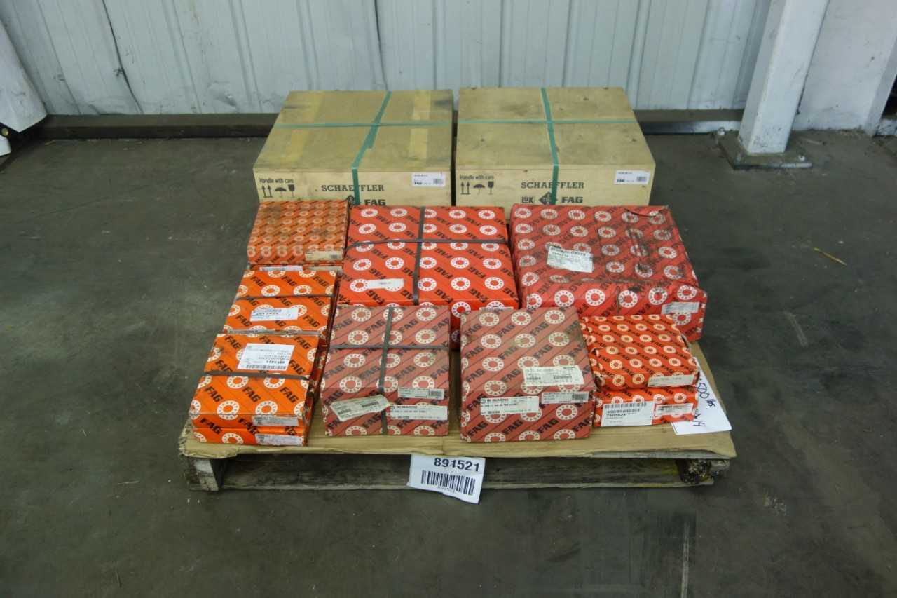 PALLET OF FAG ROLLER BEARINGS - BEARINGS