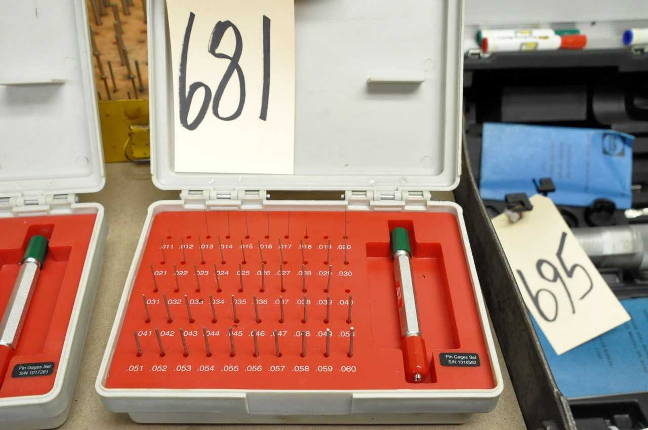 SPI 011 - 060 Pin Gauge Set - INSTRUMENTATION