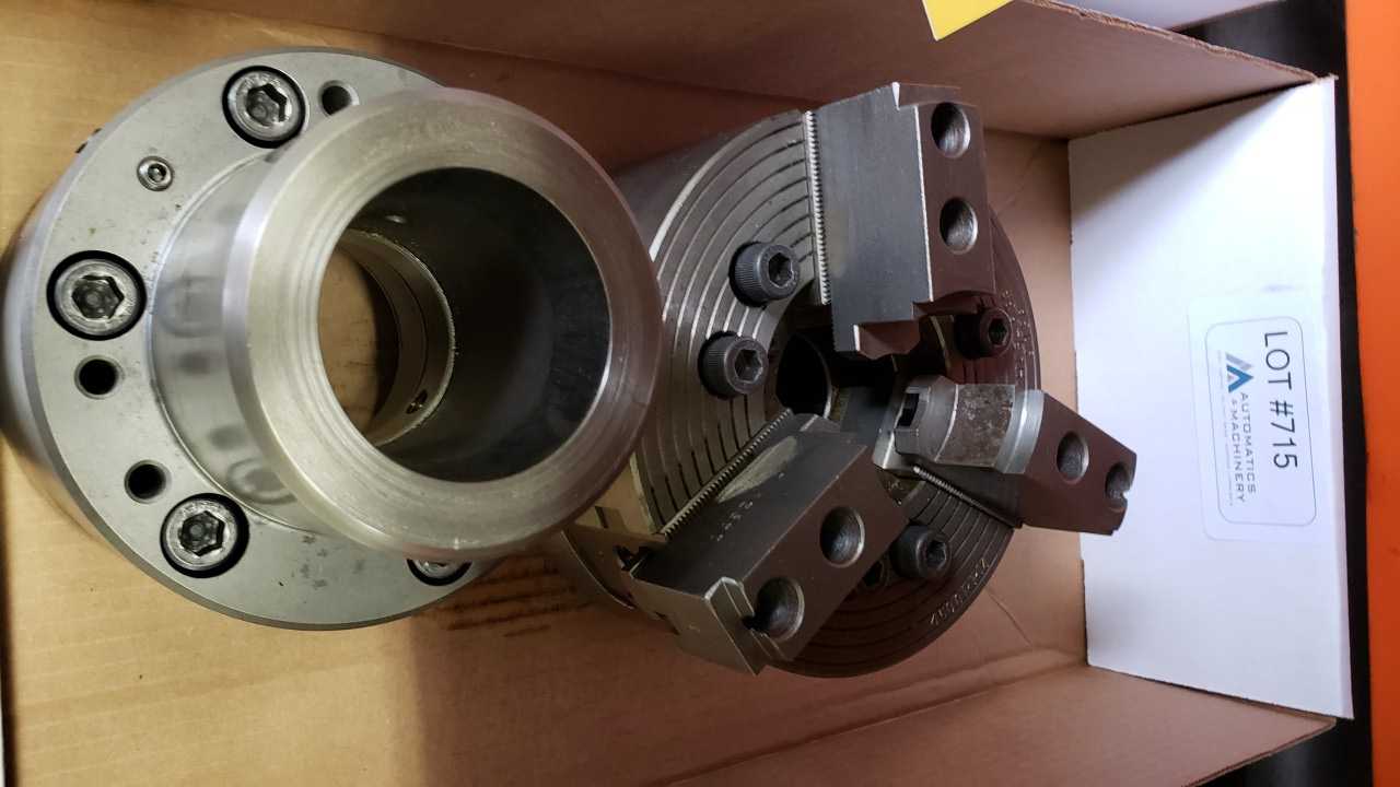 Collet Chuck & 3-Jaw Chuck - MACHINING ACCESSORIES & TOOLING Collet Chuck & 3-Jaw Chuck - MACHINING ACCESSORIES & TOOLING