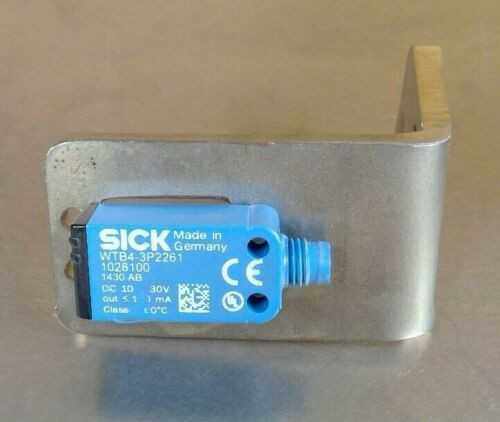 SICK Equipment "Like New - Pulled from New Machinery and Bench Tested" -  Qty:3 - SICK WTB4-3P2261 Photoelectric Proximity Sensor 1028100; Qty:15 -  SICK WTB12-3P2411 Optic 10....30VDC; Qty:2 - SICK CDB620-001 P/N: 1042256 Connection Module Sensor Junctio - INDUSTRIAL PARTS