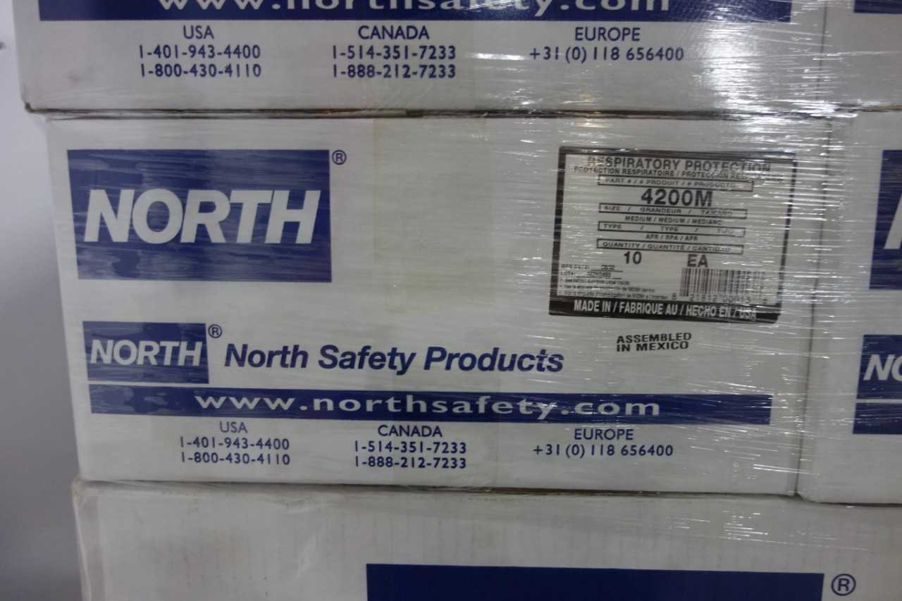 PALLET OF NORTH REUSABLE PARTICULATE RESPIRATORS - SAFETY EQUIPMENT