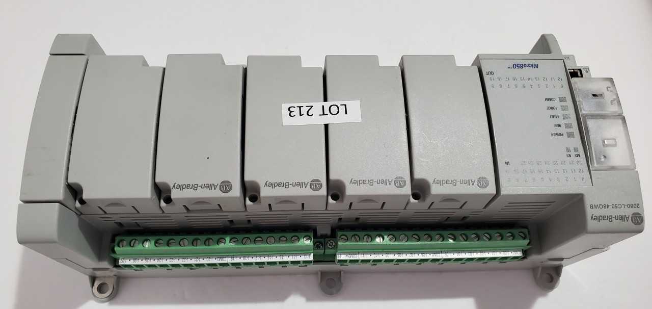Allen Bradley Micro 850 2080-LC50-48QWB PLC - AUTOMATION & CONTROLS