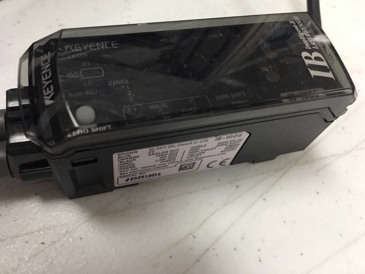 Keyence IB-1000 - MISCELLANEOUS