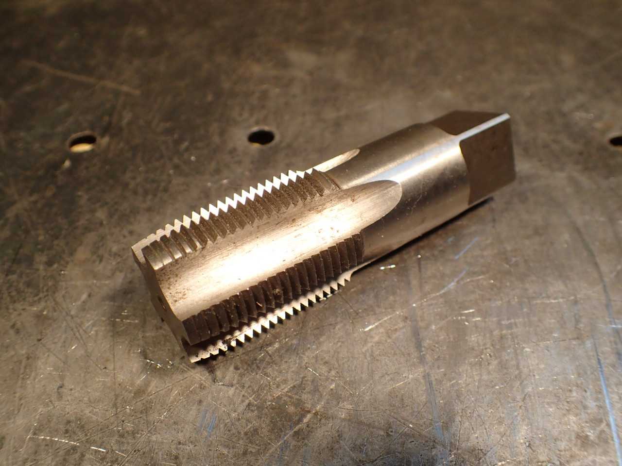 3/4" -14 NPS Straight Pipe Hand Thread Tap: HSS, 5-Flute, Bosnia & Herzegovina - MACHINING ACCESSORIES & TOOLING