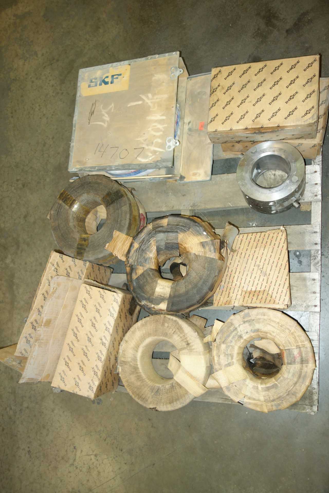 1 PALLET OF ASSORTED BEARINGS, PILLOW BLOCKS, ROLLER - BEARINGS