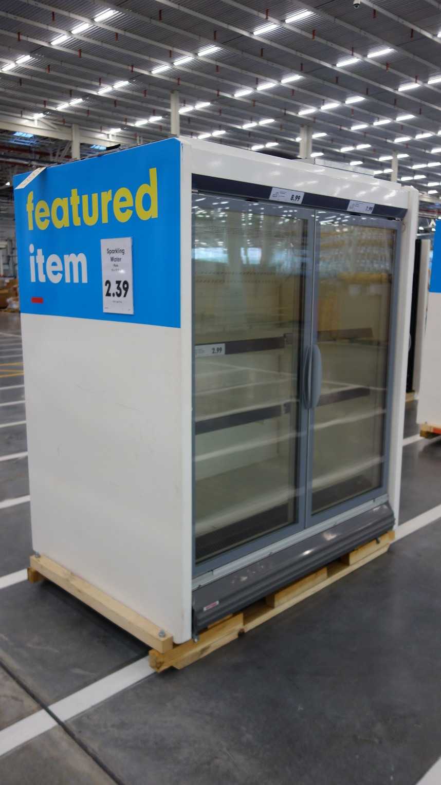 AHT VENTO GREEN MC FREEZE 156 2 DOOR MULTI-SHELF CHEST CAKE FREEZER 1.050W 208-240V-AC
