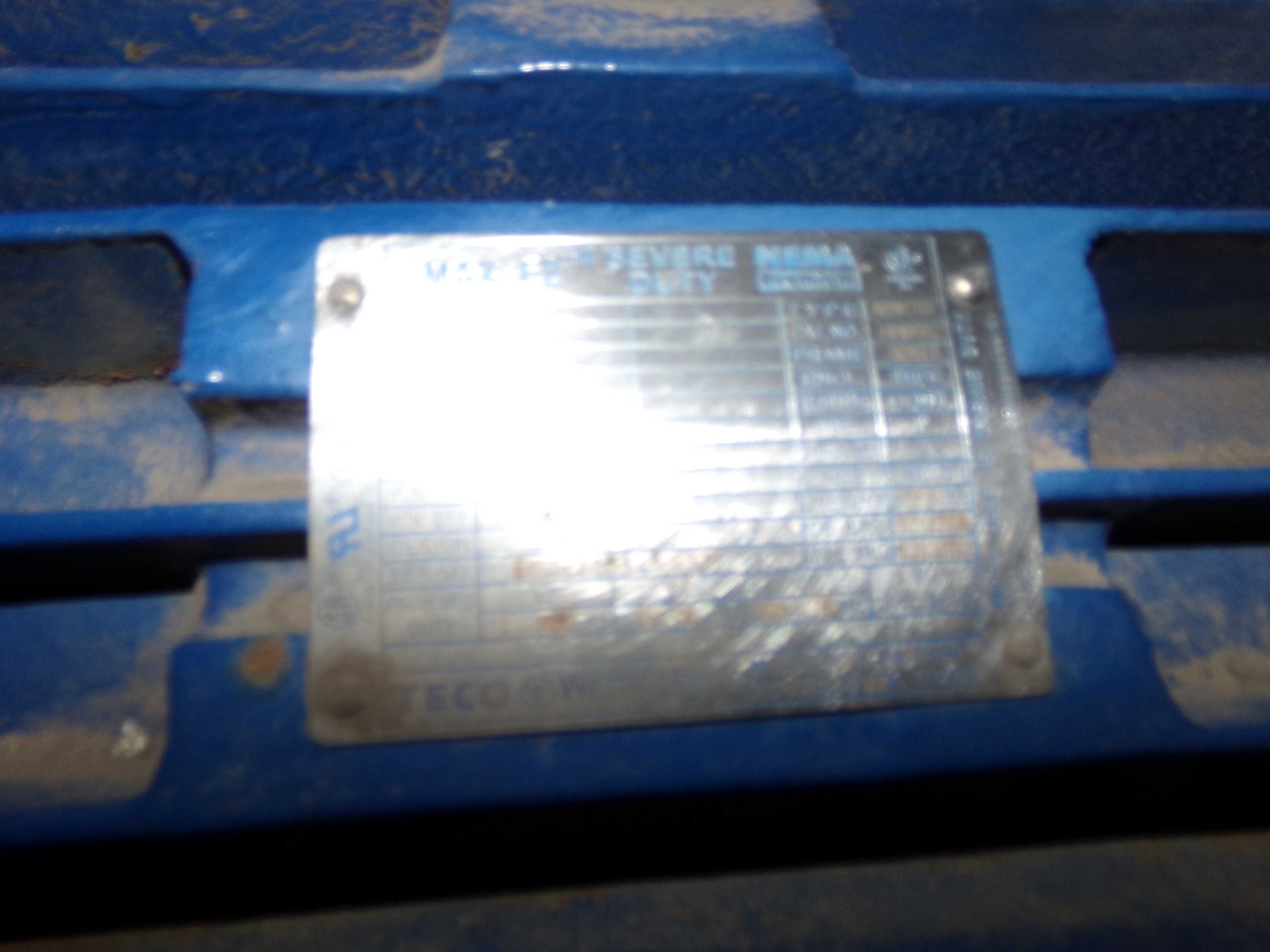 2003 TECO WESTINGHOUSE AEHHUN ELECTRIC MOTOR - ELECTRIC MOTORS