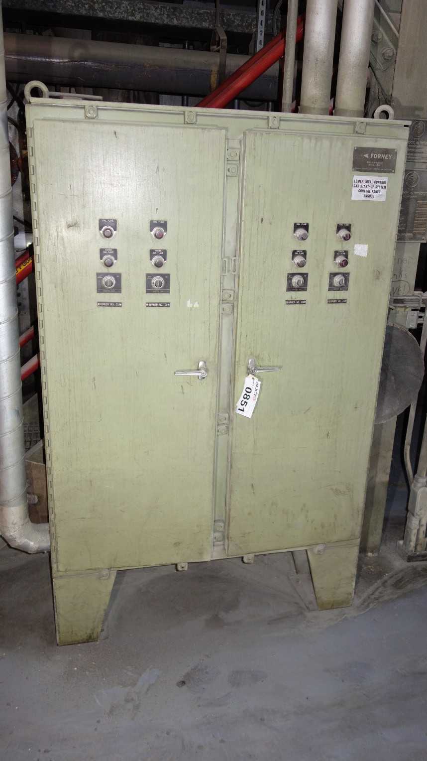FORNEY D-354889 BURNER MANAGEMENT CONTROL PANEL - ELECTRICAL COMPONENTS