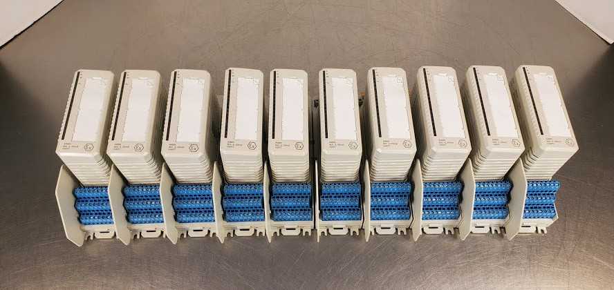 Lot of 10 ABB AI895 Input Module wTU890 Termination Module Like New - Pulled from New Machinery and Bench Tested - AUTOMATION & CONTROLS