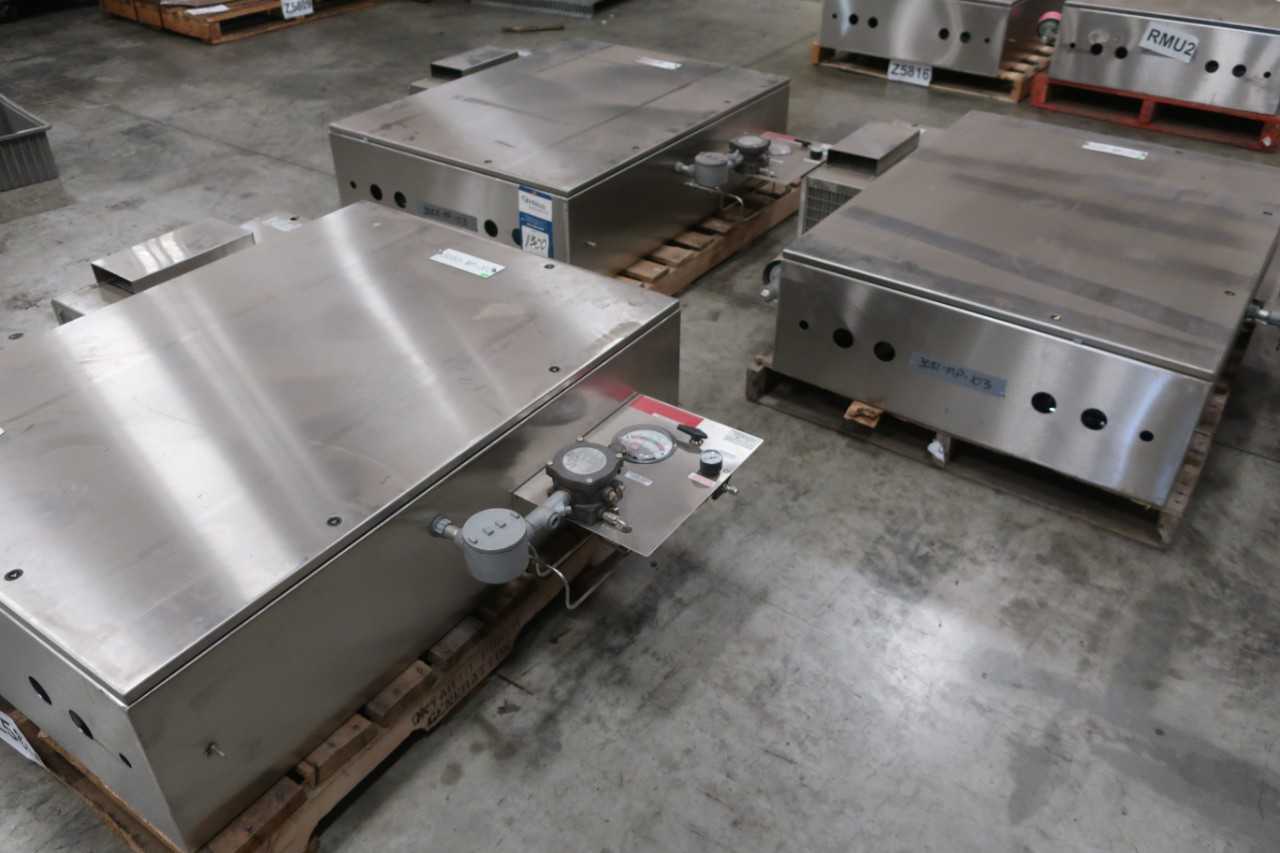 LOT OF 3 DELTAV DCS CHARM CONTROL PANEL - AUTOMATION & CONTROLS