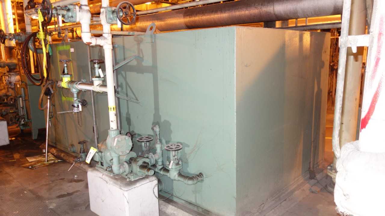 BOWSER TURBINE OIL CONDITIONER LIQUID CONTROL SYSTEM 3000GAL STORAGE TANK - PROCESS EQUIPMENT