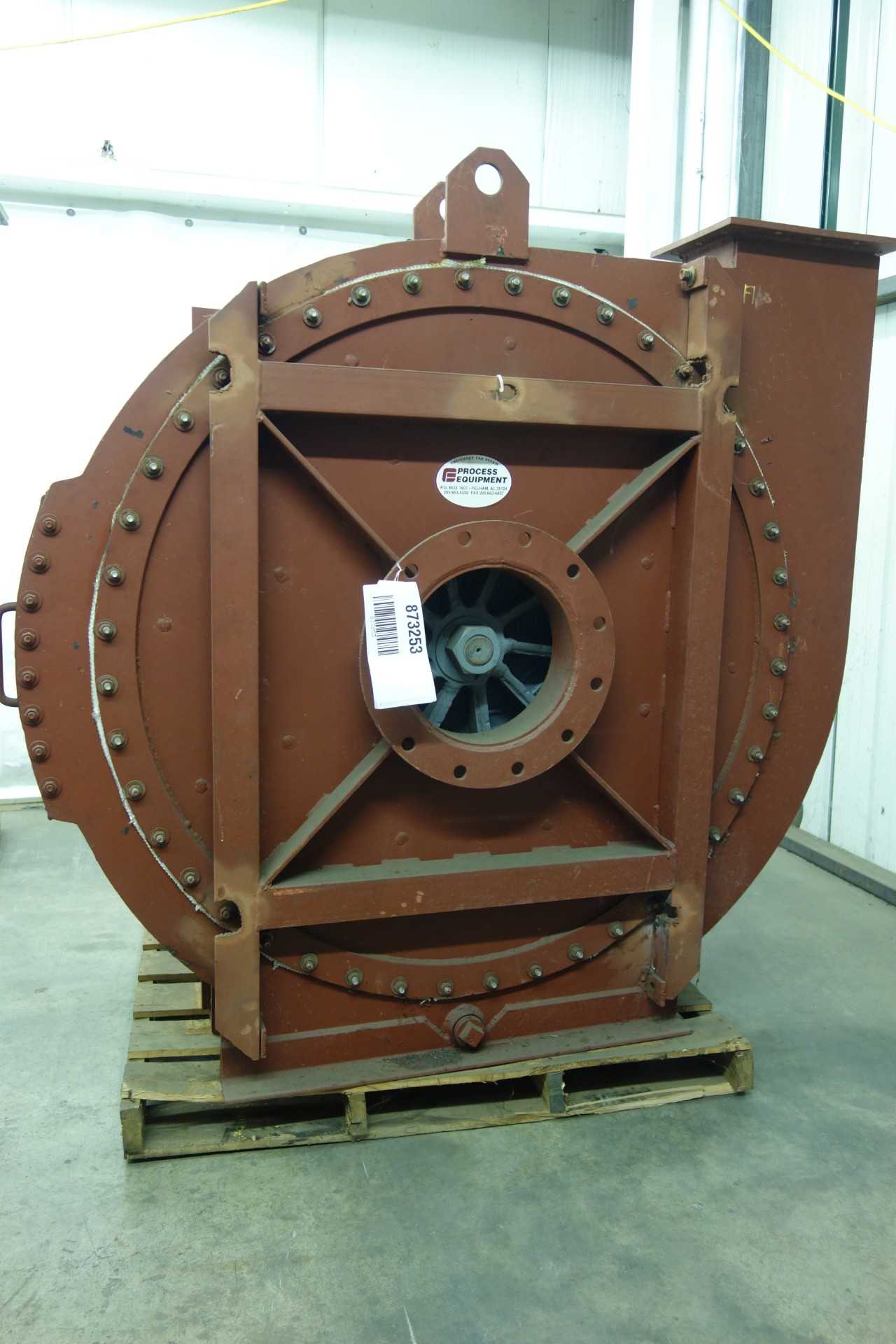 LOT OF 2 PROCESS EQUIPMENT CENTRIFUGAL BLOWERS - CENTRIFUGAL PUMP